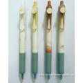 Promotional iron arc hook gel ink pen